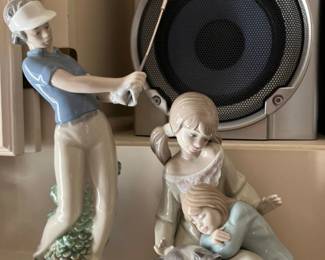 Lladro "A Perfect Drive", Lladro "little Sister"