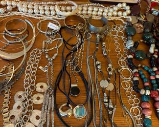 Lots of costume jewelry 