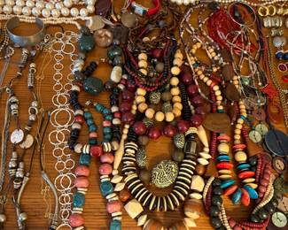 Lots of costume jewelry 