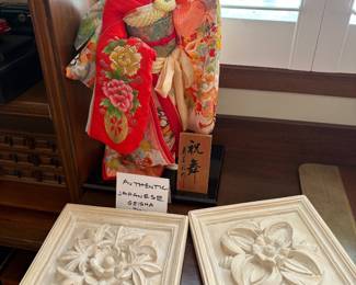 vintage Japanese doll