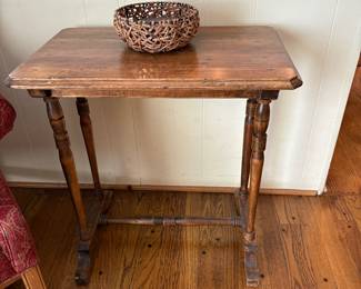 small Sheraton style side table