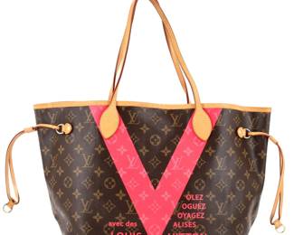 Louis Vuitton Neverfull NM Cities V Tote