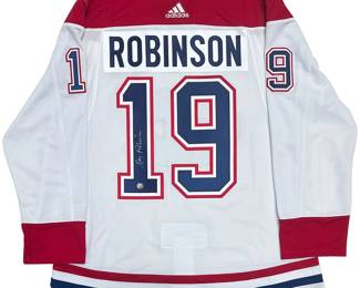 Larry Robinson Autographed Montreal Canadiens Pro Jersey
