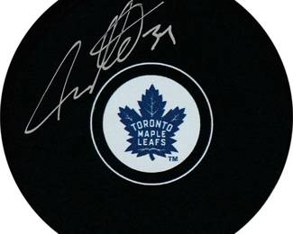 Auston Matthews Autographed Toronto Maple Leafs Puck