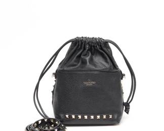 Valentino Rockstud Mini Bucket Bag