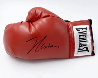 Julio Cesar Chavez Autographed Boxing Glove