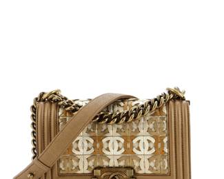 Chanel Boy Flap Bag in Woven Leather