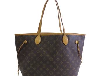 Louis Vuitton Monogram Neverfull MM Tote Bag