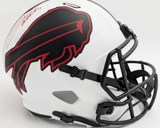 Josh Allen Autographed Buffalo Bills Lunar Eclipse Helmet
