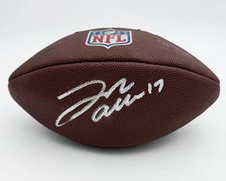 Josh Allen Autographed Football