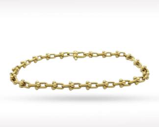 Tiffany & Co. HardWear Micro Link 18K Yellow Gold Bracelet