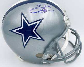 Emmitt Smith Autographed Dallas Cowboys Helmet