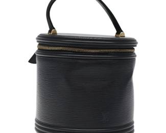 Louis Vuitton Epi Cannes Hand Bag Black