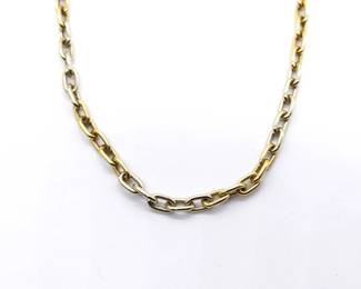 Long Pomellato 18K Yellow Gold Chain Necklace