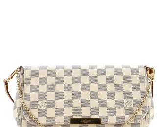 Louis Vuitton Favorite MM Damier Azur Handbag