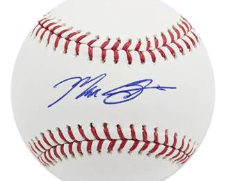 Max Scherzer Autographed Rawlings OML Baseball