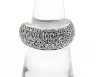 Pomellato Doona LM Diamond 18K White Gold Ring
