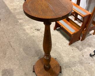 Oak Plant Stand