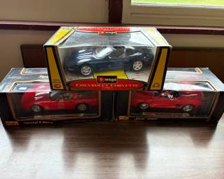 3pcs Die Cast Sports Cars