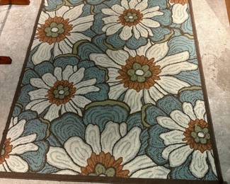 Floral Area Rug