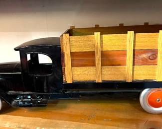 Restored Pressed Steel Toy Truck