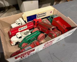 Lot of Toy Trucks