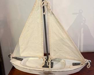 Wooden Pond Boat