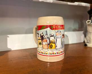 Utica Club 1997 Limited Edition Holiday Stein