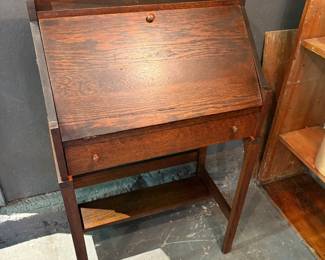 Oak Secretary Desk
