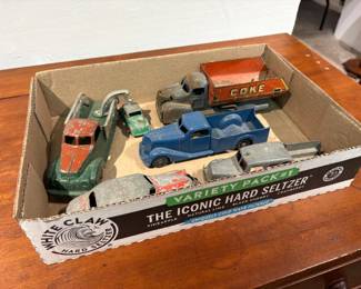 Lot of Toy Trucks 