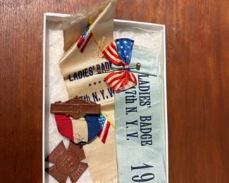 Ladies Badge - Civil War Reunion Ribbons