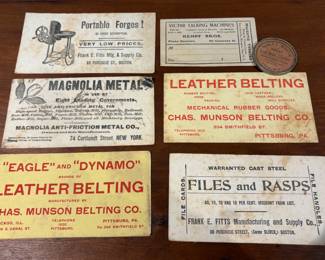 Advertising & Ink Blotters