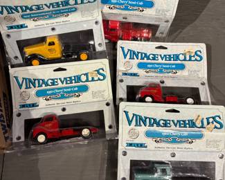 Lot of Five Vintage Vehicles Die Cast Trucks