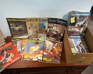 Large Lot Better Home & Garden Magazines - 1940's