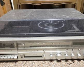 Sears AM/FM Stereo System w/ cassette player & turntable& 