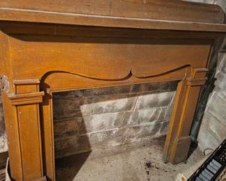 Vintage/Antique Fireplace Mantle Surround