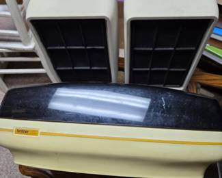 Vintage Brother Primus II Stereo System w/ 8-Track