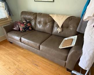 Leather couch