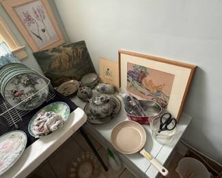 Pottery, art, pans