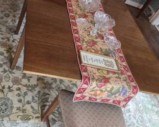 Custom built dining room table pending new homeowner's option to purchase