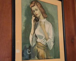 Original Painting by Isaac Soyer 1902-1981 