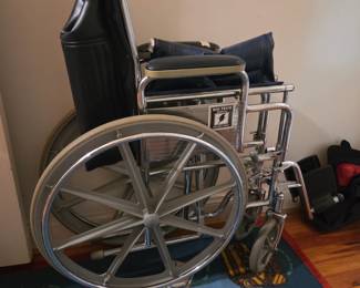Chrome Wheelchair