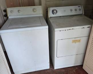 Operating Washer  & Dryer