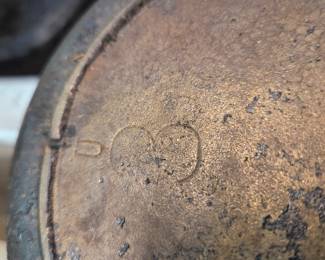 Cast Iron Pan #3 w/ "U"