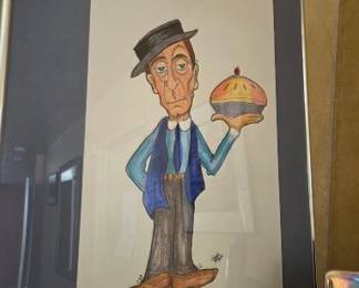Bustser Keaton Caricature
