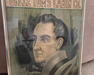 Harmount's Uncle Tom's Cabin Vintage Poster