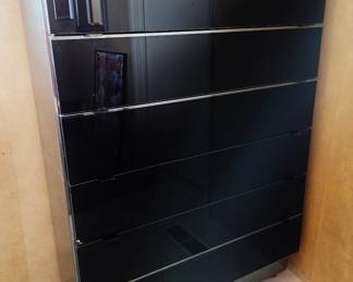 Black Dresser (Matching Bed Side Cabinets, as well)
