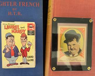  Laurel & Hardy Card Game and Vintage Card