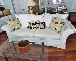 White Sofa