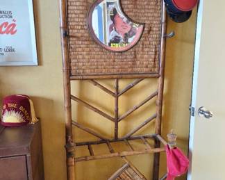Victorian Bamboo Hall Tree